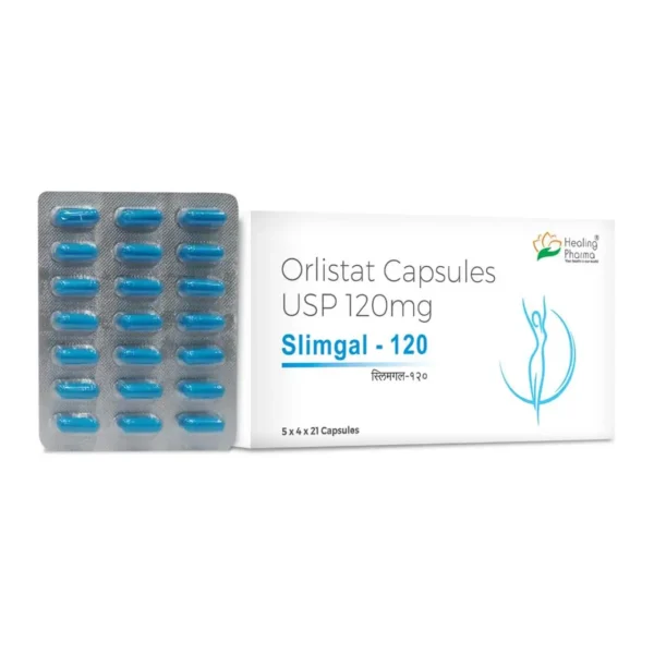 Slimgal Orlistat 120 mg Capsule