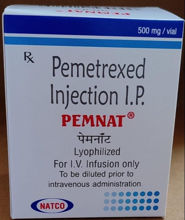 Pemetrexed 100 mg Injection